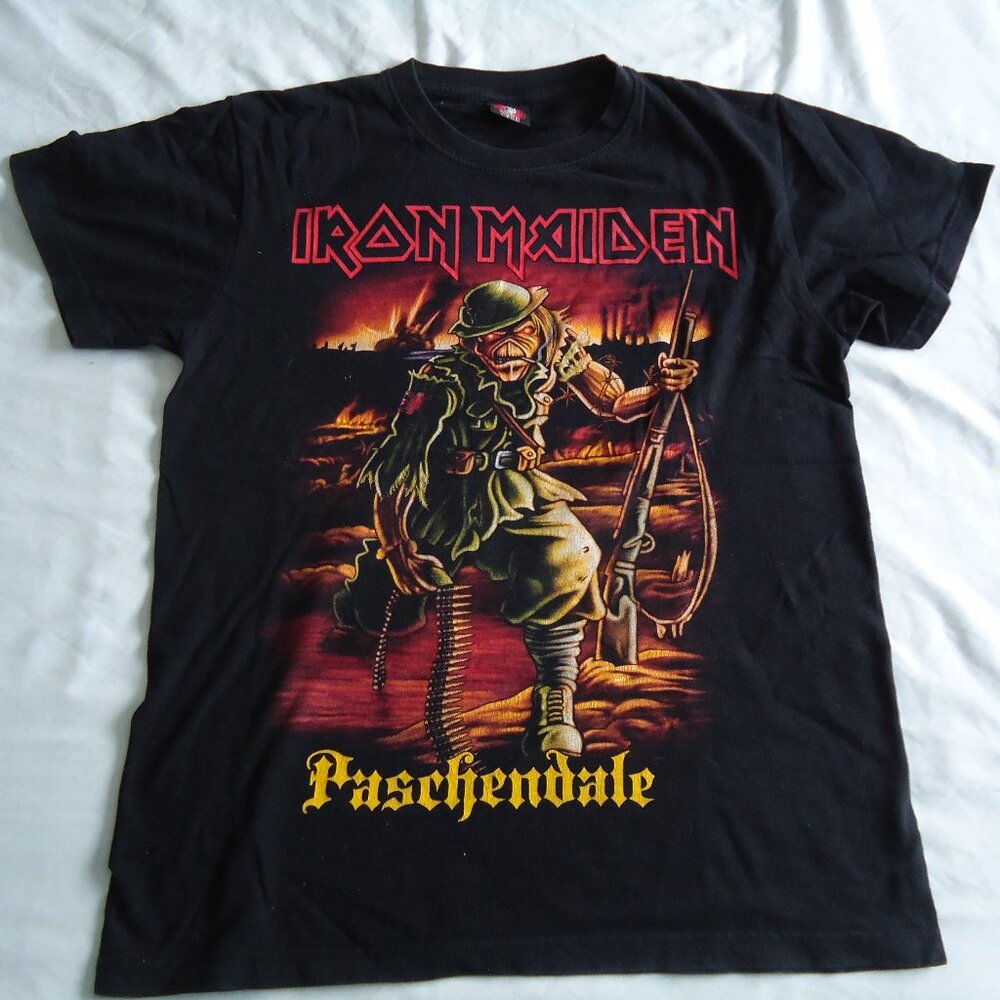 Iron Maiden Paschendale Mens Tshirt